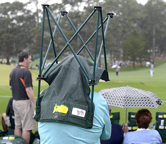 Augusta day 2: Fan at the Masters