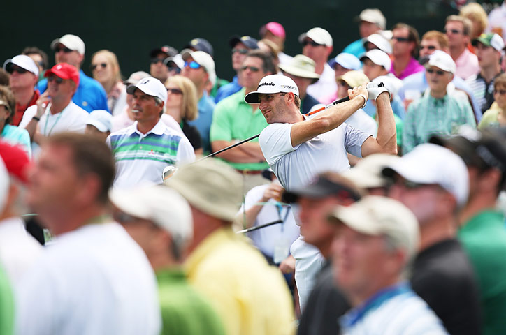 Augusta day 2: Dustin Johnson