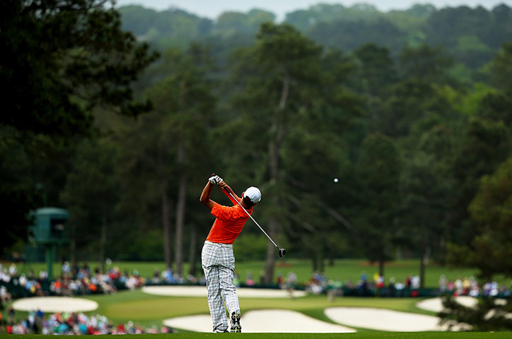 Augusta day 2: Tianlang Guan