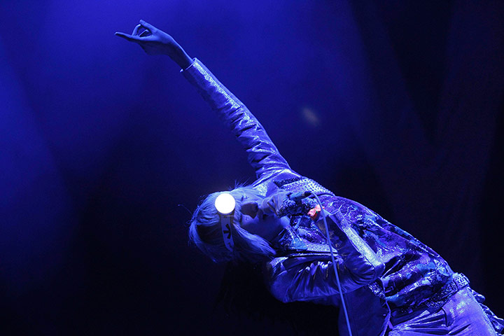 24 Hours: Karen O of the Yeah Yeah Yeahs at the Coachella Music Festival in California