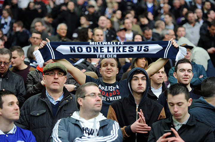 FA Cup semi: Millwall fan