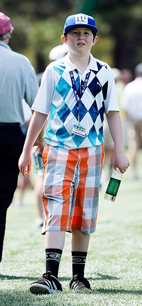 golf day 3:  Freddie Gluck