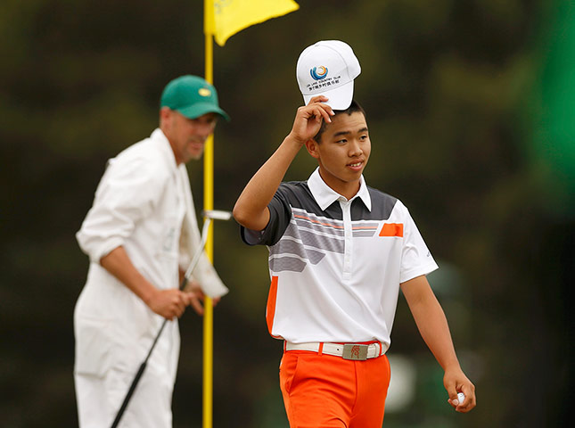 golf: Amateur Guan Tianlang of China