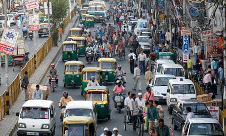 Delhi traffic