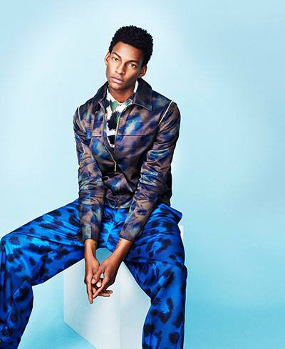 Men's Print:: Men's Print: key fashion trends of the season – in pictures