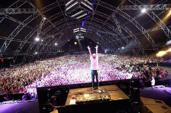 Coachella Day 2 and 3: DJ Moby