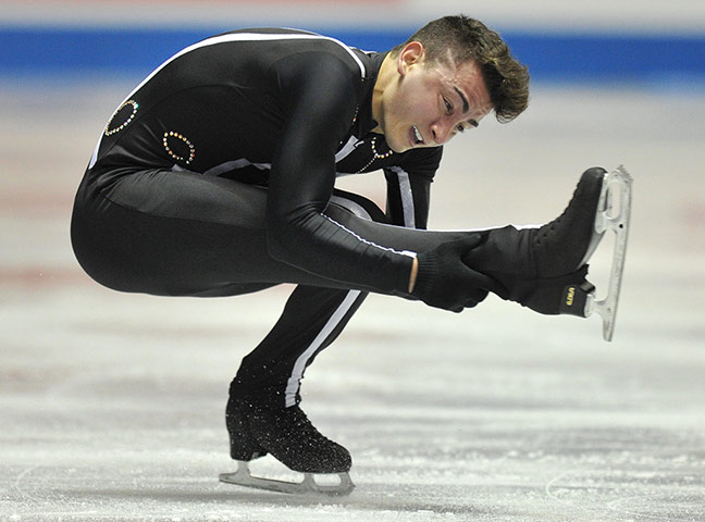 ISU World Team Trophy: Max Aaron