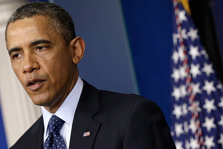 boston gallery: President Obama Makes Remarks On The Explosions At The Boston Marathon