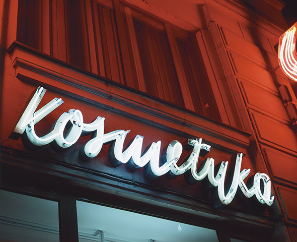 Polish Cold War Neon: Health and Beauty