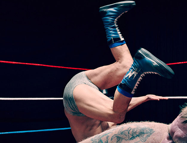 Beautiful Games: Wrestling photographs by Nick Ballon