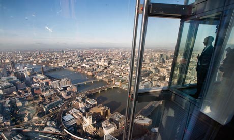 shard view over London