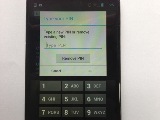 Android parental settings