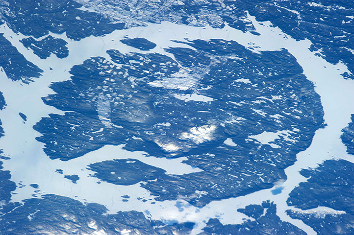 Satellite Eye on Earth: Manicouagan Crater