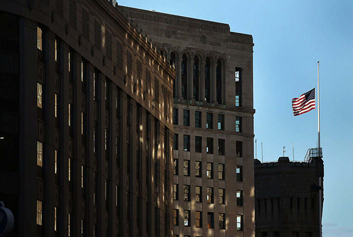 boston vigils: Boston Deals With Aftermath Of Marathon Explosions