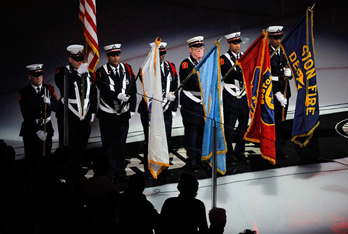 boston service: Boston Fire Department honor guard