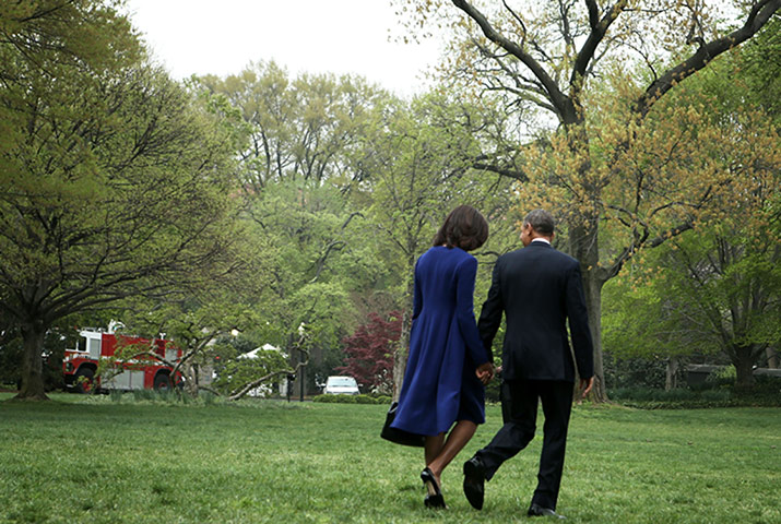 boston service: President Obama Departs The White house