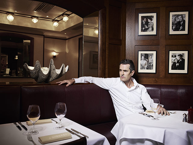 Original Observer: Rupert Everett at J Sheekey