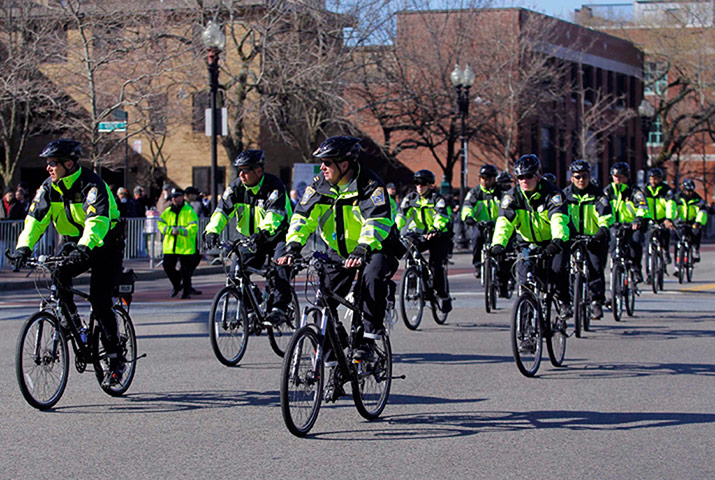 boston service: Boston Police officers 