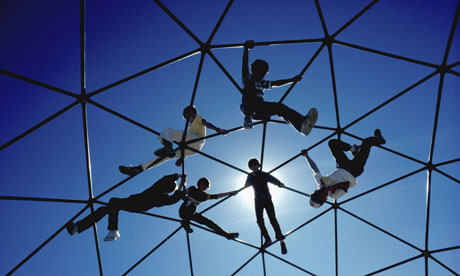 Childrens climbing frame