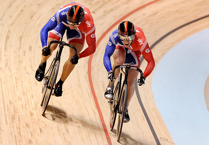 Chris Hoy timeline: Jason Kenny and Chris Hoy