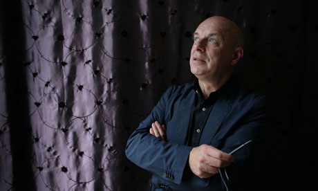 Brian Eno in his studio, London 10/10/12