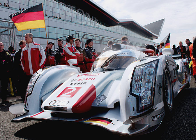 silverstone: Audi No2 R18 