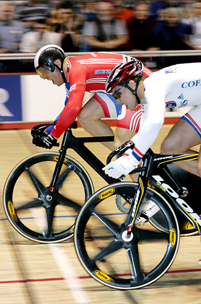 Life & times of Chris Hoy: Cycling World Track Championships, Manchester, Britain - 28 Mar 2008