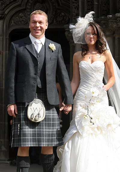 Life & times of Chris Hoy: Sir Chris Hoy wedding