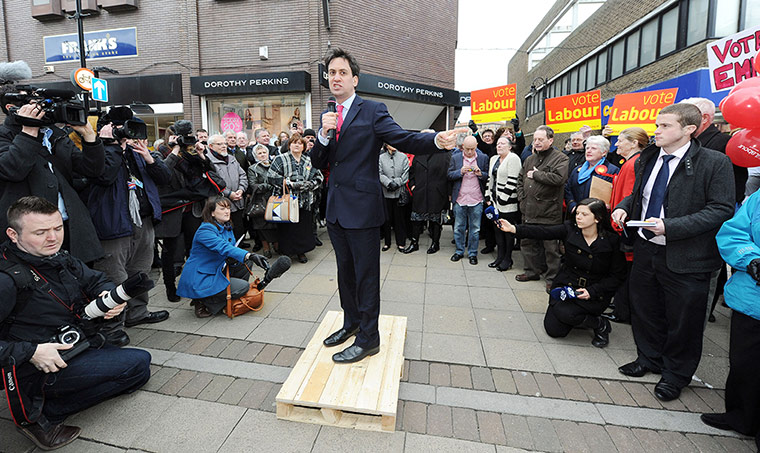 24 hours in pictures: Miliband at the South Shields by-election