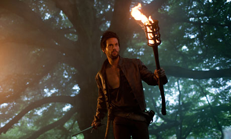 Tom Riley as Leonardo Da Vinci in Da Vinci's Demons.