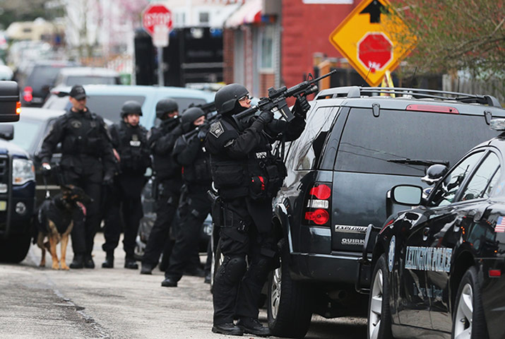 boston lockdown: Shootings In Cambridge