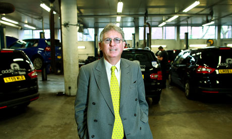 John Griffen, founder and chairman of London minicab company, Addison Lee
