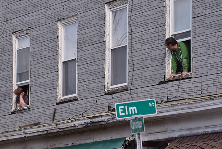 boston lockdown: Police In Search Of Boston Blast Suspects