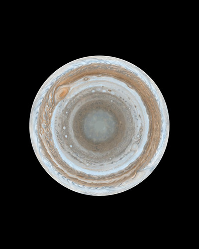 Cosmic Gallery: Jupiter from beneath