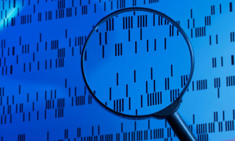 Magnifying Glass in a Laboratory
