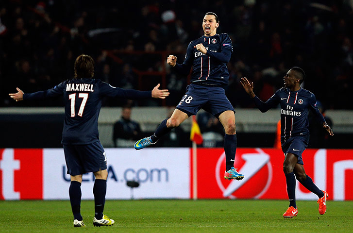 champs league: Paris St Germain v Barcelona