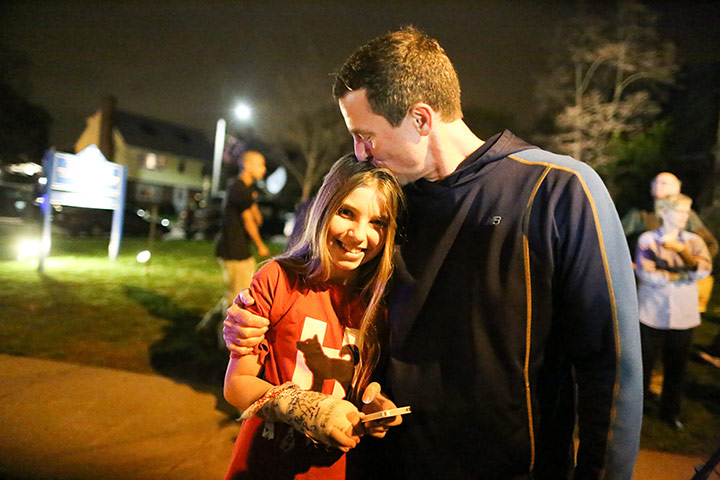 Boston arrest: Relief on the streets of  Watertown