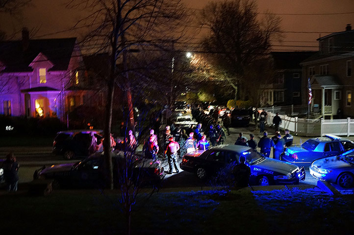 20 Photos: Shootings In Cambridge, Watertown Draw Massive Police Response