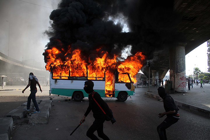 20 Photos: Egyptian protesters clash in Cairo