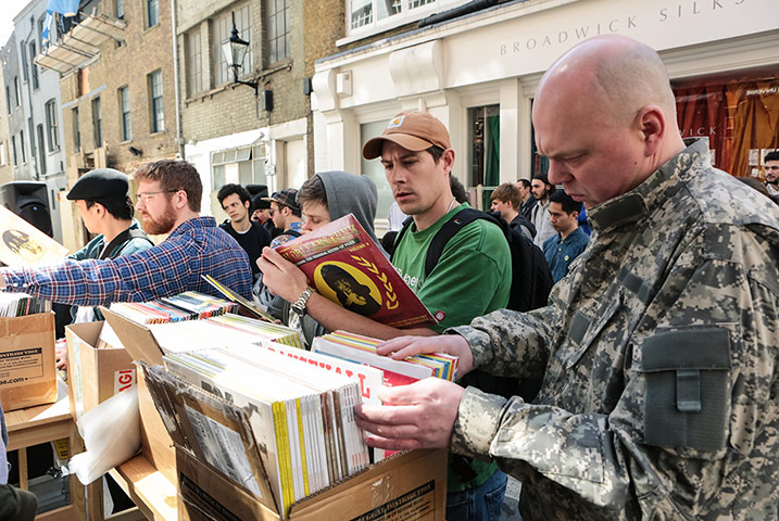 Record Store Day: Record Store Day - Berwick Street Mini Music Festival