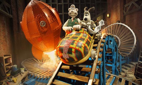 Wallace and Gromit's Thrill-O-Matic ride at Blackpool Pleasure Beach