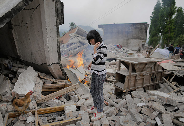 Dan Chung in China: Zhang Yichuan stands on the ruins of the house where her mother died