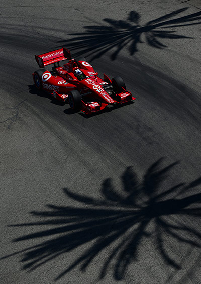 24 hours in pictures: A car races during the Toyota Grand Prix of Long Beach