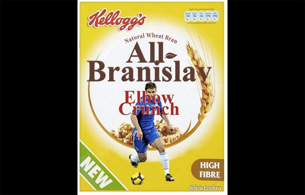 Suárez bite memes: Ivanovic cereal