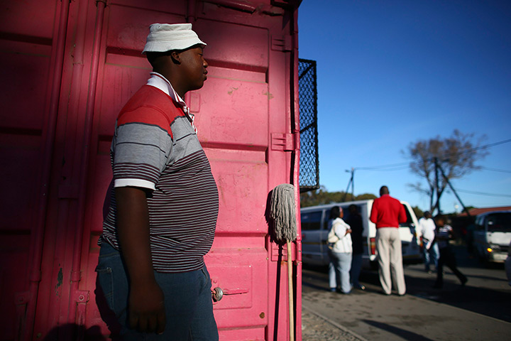 24 hours in pictures: Bus drivers strike in Cape Town, South Africa