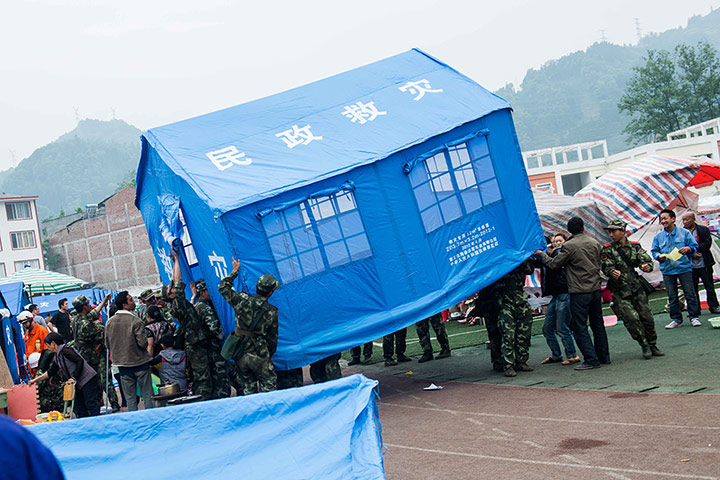 China quake aftermath: Earthquake rescue efforts