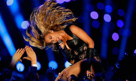 Beyonce performing 