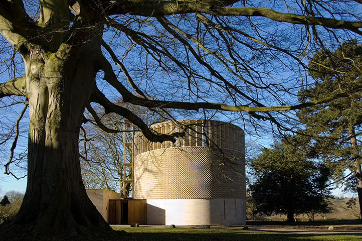 Bishop Edward King Chapel: Bishop Edward King Chapel with tree