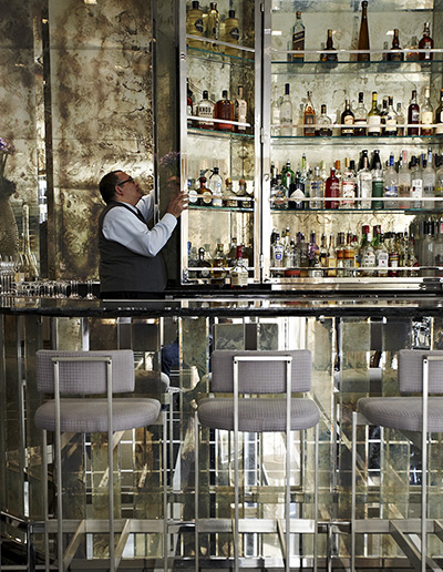 The bar at St Regis Bal Harbour Resort, Miami Beach