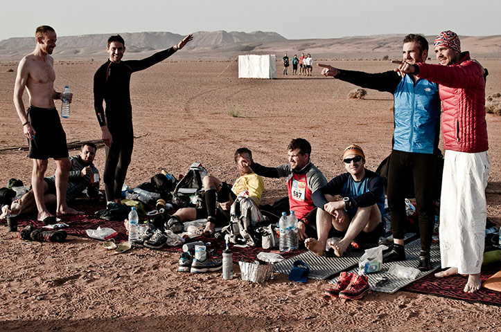Marathon des Sables: Resting